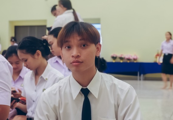 ภาพกิจกรรม  คณะวิทยาศาสตร์และเทคโนโลยี จัดกิจกรรมไหว้ครูคณะวิทยาศาสตร์และเทคโนโลยี ประจำปีการศึกษา 2567