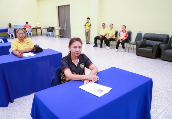 ภาพกิจกรรม  คณะวิทยาศาสตร์และเทคโนโลยี จัดกิจกรรมการอบรมเชิงปฏิบัติการ เรื่อง การเป็นช่างตัดผมอย่างมืออาชีพ ตามโครงการพัฒนาคุณภาพชีวิตและยกระดับเศรษฐกิจฐานราก