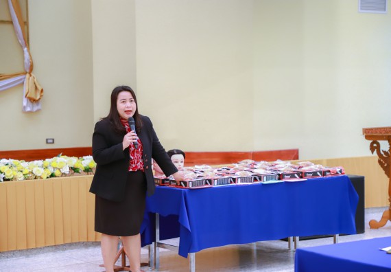 ภาพกิจกรรม  คณะวิทยาศาสตร์และเทคโนโลยี จัดกิจกรรมการอบรมเชิงปฏิบัติการ เรื่อง การเป็นช่างตัดผมอย่างมืออาชีพ ตามโครงการพัฒนาคุณภาพชีวิตและยกระดับเศรษฐกิจฐานราก