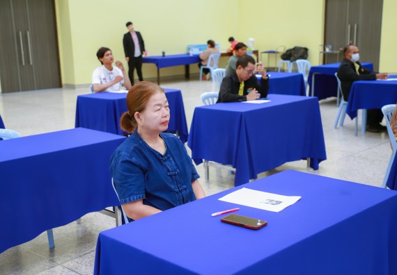 ภาพกิจกรรม  คณะวิทยาศาสตร์และเทคโนโลยี จัดกิจกรรมการอบรมเชิงปฏิบัติการ เรื่อง การเป็นช่างตัดผมอย่างมืออาชีพ ตามโครงการพัฒนาคุณภาพชีวิตและยกระดับเศรษฐกิจฐานราก