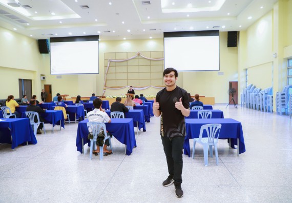 ภาพกิจกรรม  คณะวิทยาศาสตร์และเทคโนโลยี จัดกิจกรรมการอบรมเชิงปฏิบัติการ เรื่อง การเป็นช่างตัดผมอย่างมืออาชีพ ตามโครงการพัฒนาคุณภาพชีวิตและยกระดับเศรษฐกิจฐานราก