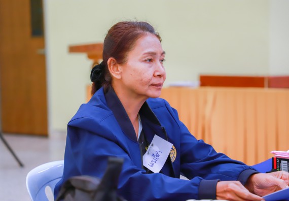 ภาพกิจกรรม  คณะวิทยาศาสตร์และเทคโนโลยี จัดกิจกรรมการอบรมเชิงปฏิบัติการ เรื่อง การเป็นช่างตัดผมอย่างมืออาชีพ ตามโครงการพัฒนาคุณภาพชีวิตและยกระดับเศรษฐกิจฐานราก