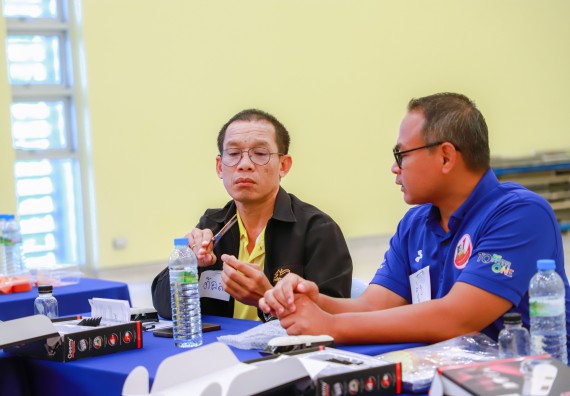 ภาพกิจกรรม  คณะวิทยาศาสตร์และเทคโนโลยี จัดกิจกรรมการอบรมเชิงปฏิบัติการ เรื่อง การเป็นช่างตัดผมอย่างมืออาชีพ ตามโครงการพัฒนาคุณภาพชีวิตและยกระดับเศรษฐกิจฐานราก