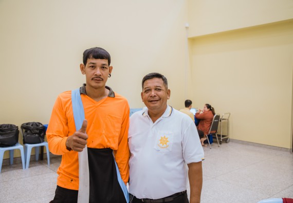 ภาพกิจกรรม  คณะวิทยาศาสตร์และเทคโนโลยี จัดกิจกรรมการอบรมเชิงปฏิบัติการ เรื่อง การเป็นช่างตัดผมอย่างมืออาชีพ ตามโครงการพัฒนาคุณภาพชีวิตและยกระดับเศรษฐกิจฐานราก