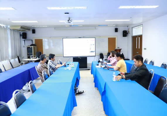 ภาพกิจกรรม  หลักสูตรวิทยาศาสตรบัณฑิต สาขาวิชาคณิตศาสตร์ คณะวิทยาศาสตร์และเทคโนโลยี จัดกิจกรรมตรวจประเมินคุณภาพภายในตามเกณฑ์ AUN-QA หลักสูตรสาขาวิชาคณิตศาสตร์