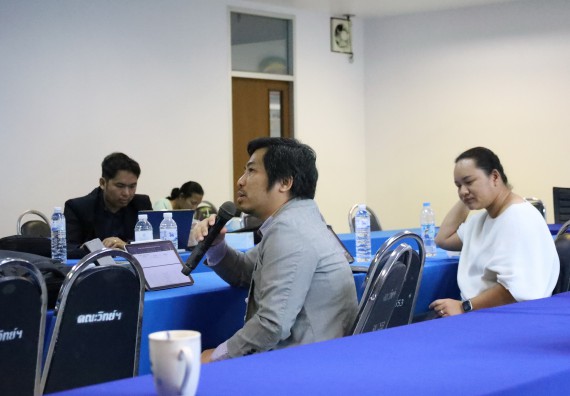 ภาพกิจกรรม  หลักสูตรวิทยาศาสตรบัณฑิต สาขาวิชาคณิตศาสตร์ คณะวิทยาศาสตร์และเทคโนโลยี จัดกิจกรรมตรวจประเมินคุณภาพภายในตามเกณฑ์ AUN-QA หลักสูตรสาขาวิชาคณิตศาสตร์