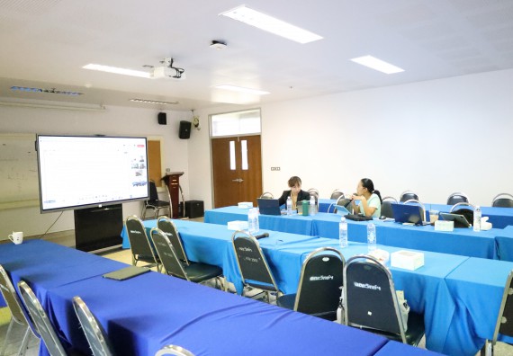 ภาพกิจกรรม  หลักสูตรวิทยาศาสตรบัณฑิต สาขาวิชาคณิตศาสตร์ คณะวิทยาศาสตร์และเทคโนโลยี จัดกิจกรรมตรวจประเมินคุณภาพภายในตามเกณฑ์ AUN-QA หลักสูตรสาขาวิชาคณิตศาสตร์