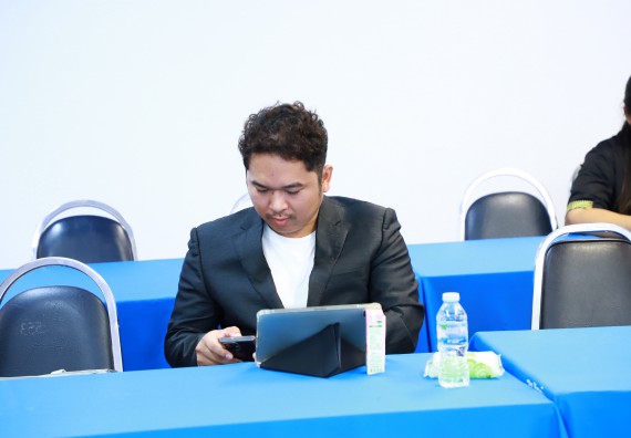 ภาพกิจกรรม  หลักสูตรวิทยาศาสตรบัณฑิต สาขาวิชาคณิตศาสตร์ คณะวิทยาศาสตร์และเทคโนโลยี จัดกิจกรรมตรวจประเมินคุณภาพภายในตามเกณฑ์ AUN-QA หลักสูตรสาขาวิชาคณิตศาสตร์