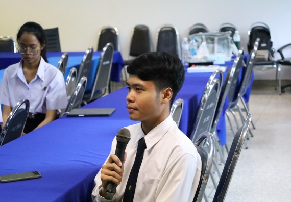 ภาพกิจกรรม  หลักสูตรวิทยาศาสตรบัณฑิต สาขาวิชาคณิตศาสตร์ คณะวิทยาศาสตร์และเทคโนโลยี จัดกิจกรรมตรวจประเมินคุณภาพภายในตามเกณฑ์ AUN-QA หลักสูตรสาขาวิชาคณิตศาสตร์