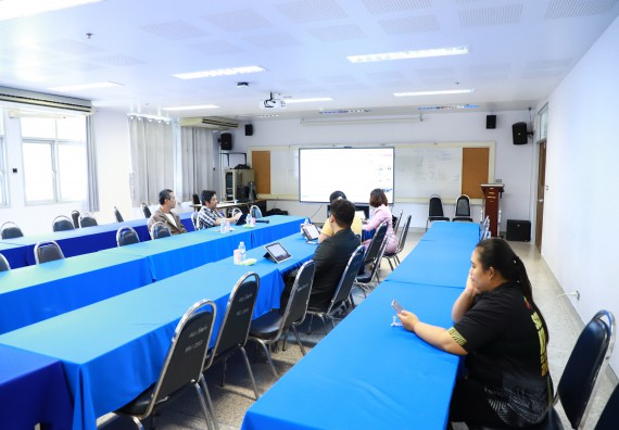 ภาพกิจกรรม  หลักสูตรวิทยาศาสตรบัณฑิต สาขาวิชาคณิตศาสตร์ คณะวิทยาศาสตร์และเทคโนโลยี จัดกิจกรรมตรวจประเมินคุณภาพภายในตามเกณฑ์ AUN-QA หลักสูตรสาขาวิชาคณิตศาสตร์