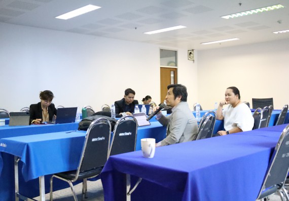 ภาพกิจกรรม  หลักสูตรวิทยาศาสตรบัณฑิต สาขาวิชาคณิตศาสตร์ คณะวิทยาศาสตร์และเทคโนโลยี จัดกิจกรรมตรวจประเมินคุณภาพภายในตามเกณฑ์ AUN-QA หลักสูตรสาขาวิชาคณิตศาสตร์