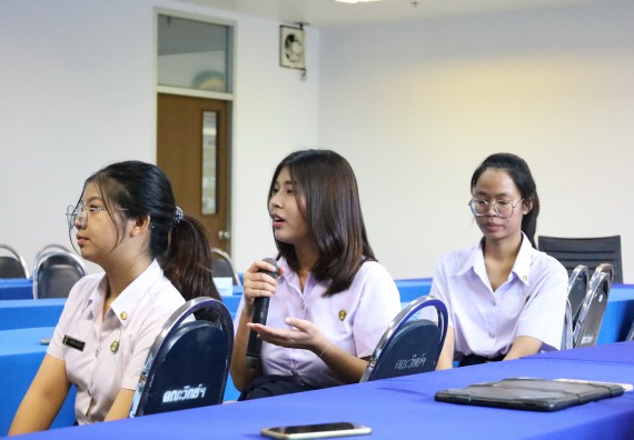 ภาพกิจกรรม  หลักสูตรวิทยาศาสตรบัณฑิต สาขาวิชาคณิตศาสตร์ คณะวิทยาศาสตร์และเทคโนโลยี จัดกิจกรรมตรวจประเมินคุณภาพภายในตามเกณฑ์ AUN-QA หลักสูตรสาขาวิชาคณิตศาสตร์