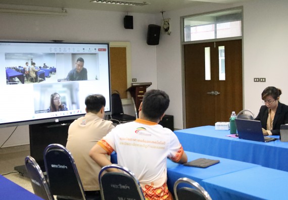 ภาพกิจกรรม  หลักสูตรวิทยาศาสตรบัณฑิต สาขาวิชาคณิตศาสตร์ คณะวิทยาศาสตร์และเทคโนโลยี จัดกิจกรรมตรวจประเมินคุณภาพภายในตามเกณฑ์ AUN-QA หลักสูตรสาขาวิชาคณิตศาสตร์