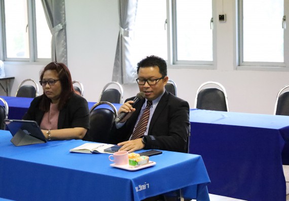 ภาพกิจกรรม  หลักสูตรวิทยาศาสตรบัณฑิต สาขาวิชาคณิตศาสตร์ คณะวิทยาศาสตร์และเทคโนโลยี จัดกิจกรรมตรวจประเมินคุณภาพภายในตามเกณฑ์ AUN-QA หลักสูตรสาขาวิชาคณิตศาสตร์