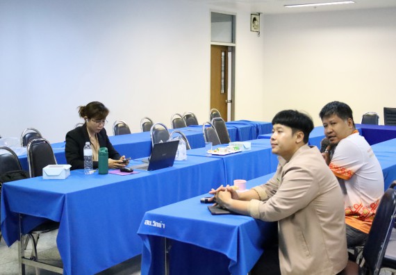 ภาพกิจกรรม  หลักสูตรวิทยาศาสตรบัณฑิต สาขาวิชาคณิตศาสตร์ คณะวิทยาศาสตร์และเทคโนโลยี จัดกิจกรรมตรวจประเมินคุณภาพภายในตามเกณฑ์ AUN-QA หลักสูตรสาขาวิชาคณิตศาสตร์