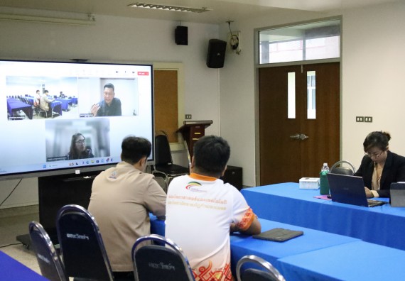 ภาพกิจกรรม  หลักสูตรวิทยาศาสตรบัณฑิต สาขาวิชาคณิตศาสตร์ คณะวิทยาศาสตร์และเทคโนโลยี จัดกิจกรรมตรวจประเมินคุณภาพภายในตามเกณฑ์ AUN-QA หลักสูตรสาขาวิชาคณิตศาสตร์