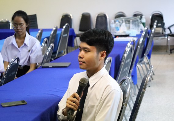 ภาพกิจกรรม  หลักสูตรวิทยาศาสตรบัณฑิต สาขาวิชาคณิตศาสตร์ คณะวิทยาศาสตร์และเทคโนโลยี จัดกิจกรรมตรวจประเมินคุณภาพภายในตามเกณฑ์ AUN-QA หลักสูตรสาขาวิชาคณิตศาสตร์