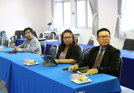 ภาพกิจกรรม  หลักสูตรวิทยาศาสตรบัณฑิต สาขาวิชาคณิตศาสตร์ คณะวิทยาศาสตร์และเทคโนโลยี จัดกิจกรรมตรวจประเมินคุณภาพภายในตามเกณฑ์ AUN-QA หลักสูตรสาขาวิชาคณิตศาสตร์