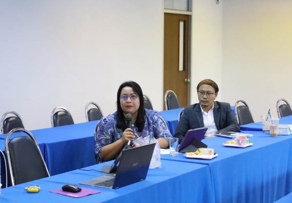 ภาพกิจกรรม  หลักสูตรวิทยาศาสตรบัณฑิต สาขาวิชาคณิตศาสตร์ คณะวิทยาศาสตร์และเทคโนโลยี จัดกิจกรรมตรวจประเมินคุณภาพภายในตามเกณฑ์ AUN-QA หลักสูตรสาขาวิชาคณิตศาสตร์