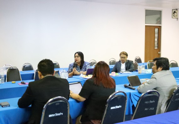 ภาพกิจกรรม  หลักสูตรวิทยาศาสตรบัณฑิต สาขาวิชาคณิตศาสตร์ คณะวิทยาศาสตร์และเทคโนโลยี จัดกิจกรรมตรวจประเมินคุณภาพภายในตามเกณฑ์ AUN-QA หลักสูตรสาขาวิชาคณิตศาสตร์