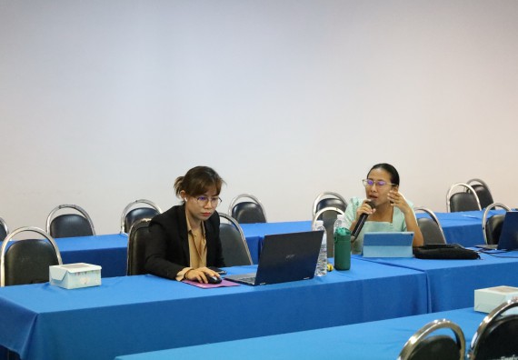 ภาพกิจกรรม  หลักสูตรวิทยาศาสตรบัณฑิต สาขาวิชาคณิตศาสตร์ คณะวิทยาศาสตร์และเทคโนโลยี จัดกิจกรรมตรวจประเมินคุณภาพภายในตามเกณฑ์ AUN-QA หลักสูตรสาขาวิชาคณิตศาสตร์