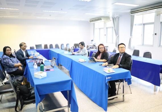 ภาพกิจกรรม  หลักสูตรวิทยาศาสตรบัณฑิต สาขาวิชาคณิตศาสตร์ คณะวิทยาศาสตร์และเทคโนโลยี จัดกิจกรรมตรวจประเมินคุณภาพภายในตามเกณฑ์ AUN-QA หลักสูตรสาขาวิชาคณิตศาสตร์