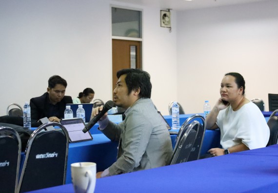 ภาพกิจกรรม  หลักสูตรวิทยาศาสตรบัณฑิต สาขาวิชาคณิตศาสตร์ คณะวิทยาศาสตร์และเทคโนโลยี จัดกิจกรรมตรวจประเมินคุณภาพภายในตามเกณฑ์ AUN-QA หลักสูตรสาขาวิชาคณิตศาสตร์