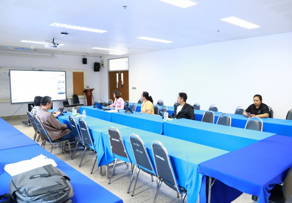 ภาพกิจกรรม  หลักสูตรวิทยาศาสตรบัณฑิต สาขาวิชาคณิตศาสตร์ คณะวิทยาศาสตร์และเทคโนโลยี จัดกิจกรรมตรวจประเมินคุณภาพภายในตามเกณฑ์ AUN-QA หลักสูตรสาขาวิชาคณิตศาสตร์