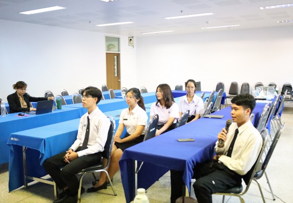 ภาพกิจกรรม  หลักสูตรวิทยาศาสตรบัณฑิต สาขาวิชาคณิตศาสตร์ คณะวิทยาศาสตร์และเทคโนโลยี จัดกิจกรรมตรวจประเมินคุณภาพภายในตามเกณฑ์ AUN-QA หลักสูตรสาขาวิชาคณิตศาสตร์