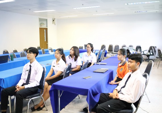 ภาพกิจกรรม  หลักสูตรวิทยาศาสตรบัณฑิต สาขาวิชาคณิตศาสตร์ คณะวิทยาศาสตร์และเทคโนโลยี จัดกิจกรรมตรวจประเมินคุณภาพภายในตามเกณฑ์ AUN-QA หลักสูตรสาขาวิชาคณิตศาสตร์