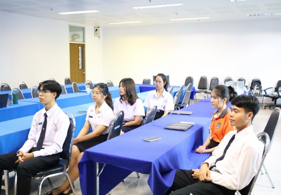 ภาพกิจกรรม  หลักสูตรวิทยาศาสตรบัณฑิต สาขาวิชาคณิตศาสตร์ คณะวิทยาศาสตร์และเทคโนโลยี จัดกิจกรรมตรวจประเมินคุณภาพภายในตามเกณฑ์ AUN-QA หลักสูตรสาขาวิชาคณิตศาสตร์