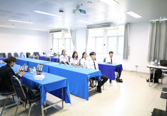 ภาพกิจกรรม  หลักสูตรวิทยาศาสตรบัณฑิต สาขาวิชาคณิตศาสตร์ คณะวิทยาศาสตร์และเทคโนโลยี จัดกิจกรรมตรวจประเมินคุณภาพภายในตามเกณฑ์ AUN-QA หลักสูตรสาขาวิชาคณิตศาสตร์