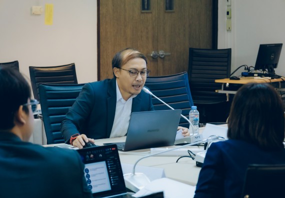 ภาพกิจกรรม  หลักสูตรวิทยาศาสตรบัณฑิต สาขาวิชาวิทยาการคอมพิวเตอร์ คณะวิทยาศาสตร์และเทคโนโลยี จัดกิจกรรมตรวจประเมินคุณภาพภายในตามเกณฑ์ AUN-QA หลักสูตรสาขาวิชาวิทยาการคอมพิวเตอร์