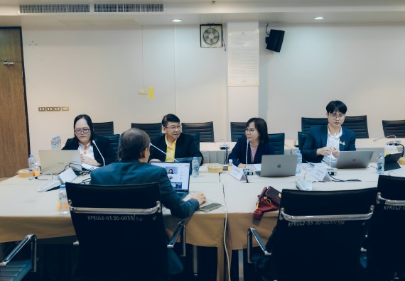 ภาพกิจกรรม  หลักสูตรวิทยาศาสตรบัณฑิต สาขาวิชาวิทยาการคอมพิวเตอร์ คณะวิทยาศาสตร์และเทคโนโลยี จัดกิจกรรมตรวจประเมินคุณภาพภายในตามเกณฑ์ AUN-QA หลักสูตรสาขาวิชาวิทยาการคอมพิวเตอร์