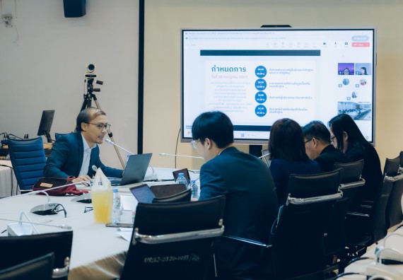 ภาพกิจกรรม  หลักสูตรวิทยาศาสตรบัณฑิต สาขาวิชาวิทยาการคอมพิวเตอร์ คณะวิทยาศาสตร์และเทคโนโลยี จัดกิจกรรมตรวจประเมินคุณภาพภายในตามเกณฑ์ AUN-QA หลักสูตรสาขาวิชาวิทยาการคอมพิวเตอร์