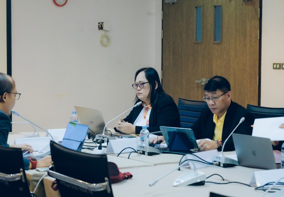 ภาพกิจกรรม  หลักสูตรวิทยาศาสตรบัณฑิต สาขาวิชาวิทยาการคอมพิวเตอร์ คณะวิทยาศาสตร์และเทคโนโลยี จัดกิจกรรมตรวจประเมินคุณภาพภายในตามเกณฑ์ AUN-QA หลักสูตรสาขาวิชาวิทยาการคอมพิวเตอร์