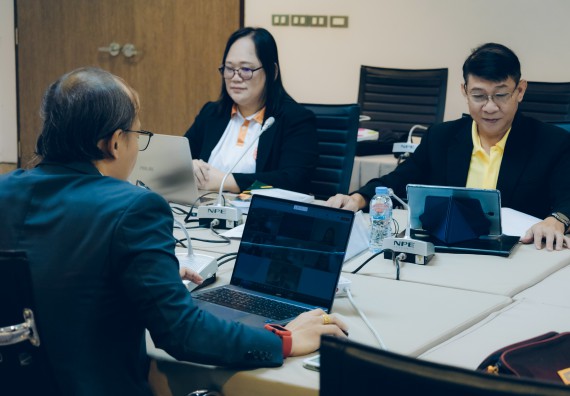 ภาพกิจกรรม  หลักสูตรวิทยาศาสตรบัณฑิต สาขาวิชาวิทยาการคอมพิวเตอร์ คณะวิทยาศาสตร์และเทคโนโลยี จัดกิจกรรมตรวจประเมินคุณภาพภายในตามเกณฑ์ AUN-QA หลักสูตรสาขาวิชาวิทยาการคอมพิวเตอร์