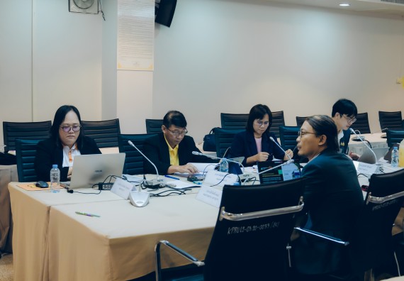 ภาพกิจกรรม  หลักสูตรวิทยาศาสตรบัณฑิต สาขาวิชาวิทยาการคอมพิวเตอร์ คณะวิทยาศาสตร์และเทคโนโลยี จัดกิจกรรมตรวจประเมินคุณภาพภายในตามเกณฑ์ AUN-QA หลักสูตรสาขาวิชาวิทยาการคอมพิวเตอร์