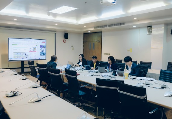 ภาพกิจกรรม  หลักสูตรวิทยาศาสตรบัณฑิต สาขาวิชาวิทยาการคอมพิวเตอร์ คณะวิทยาศาสตร์และเทคโนโลยี จัดกิจกรรมตรวจประเมินคุณภาพภายในตามเกณฑ์ AUN-QA หลักสูตรสาขาวิชาวิทยาการคอมพิวเตอร์