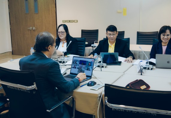 ภาพกิจกรรม  หลักสูตรวิทยาศาสตรบัณฑิต สาขาวิชาวิทยาการคอมพิวเตอร์ คณะวิทยาศาสตร์และเทคโนโลยี จัดกิจกรรมตรวจประเมินคุณภาพภายในตามเกณฑ์ AUN-QA หลักสูตรสาขาวิชาวิทยาการคอมพิวเตอร์