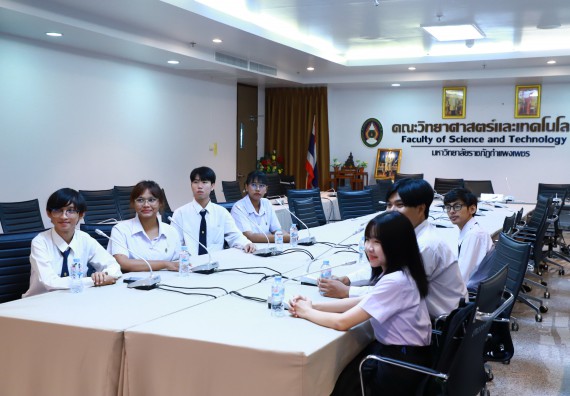 ภาพกิจกรรม  หลักสูตรวิทยาศาสตรบัณฑิต สาขาวิชาวิทยาการคอมพิวเตอร์ คณะวิทยาศาสตร์และเทคโนโลยี จัดกิจกรรมตรวจประเมินคุณภาพภายในตามเกณฑ์ AUN-QA หลักสูตรสาขาวิชาวิทยาการคอมพิวเตอร์