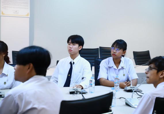 ภาพกิจกรรม  หลักสูตรวิทยาศาสตรบัณฑิต สาขาวิชาวิทยาการคอมพิวเตอร์ คณะวิทยาศาสตร์และเทคโนโลยี จัดกิจกรรมตรวจประเมินคุณภาพภายในตามเกณฑ์ AUN-QA หลักสูตรสาขาวิชาวิทยาการคอมพิวเตอร์