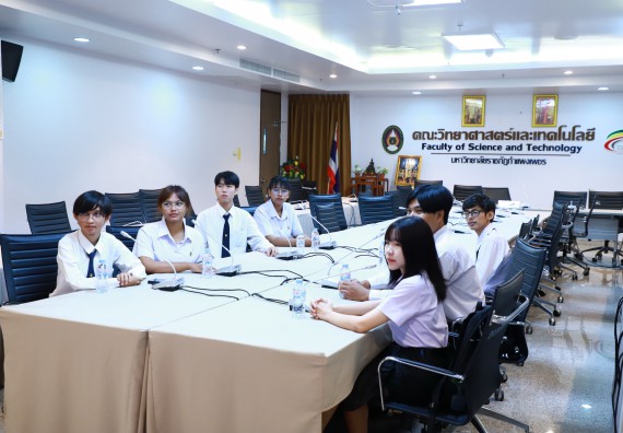 ภาพกิจกรรม  หลักสูตรวิทยาศาสตรบัณฑิต สาขาวิชาวิทยาการคอมพิวเตอร์ คณะวิทยาศาสตร์และเทคโนโลยี จัดกิจกรรมตรวจประเมินคุณภาพภายในตามเกณฑ์ AUN-QA หลักสูตรสาขาวิชาวิทยาการคอมพิวเตอร์