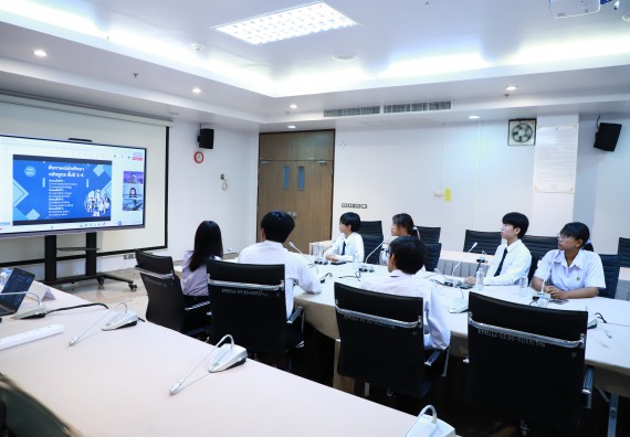 ภาพกิจกรรม  หลักสูตรวิทยาศาสตรบัณฑิต สาขาวิชาวิทยาการคอมพิวเตอร์ คณะวิทยาศาสตร์และเทคโนโลยี จัดกิจกรรมตรวจประเมินคุณภาพภายในตามเกณฑ์ AUN-QA หลักสูตรสาขาวิชาวิทยาการคอมพิวเตอร์