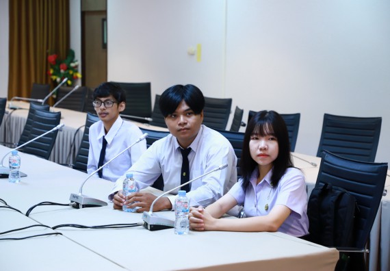 ภาพกิจกรรม  หลักสูตรวิทยาศาสตรบัณฑิต สาขาวิชาวิทยาการคอมพิวเตอร์ คณะวิทยาศาสตร์และเทคโนโลยี จัดกิจกรรมตรวจประเมินคุณภาพภายในตามเกณฑ์ AUN-QA หลักสูตรสาขาวิชาวิทยาการคอมพิวเตอร์