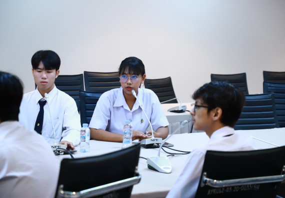 ภาพกิจกรรม  หลักสูตรวิทยาศาสตรบัณฑิต สาขาวิชาวิทยาการคอมพิวเตอร์ คณะวิทยาศาสตร์และเทคโนโลยี จัดกิจกรรมตรวจประเมินคุณภาพภายในตามเกณฑ์ AUN-QA หลักสูตรสาขาวิชาวิทยาการคอมพิวเตอร์