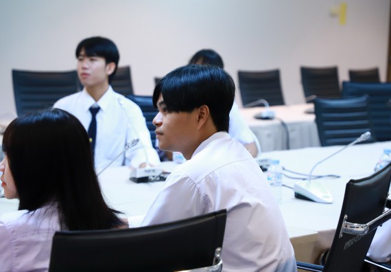 ภาพกิจกรรม  หลักสูตรวิทยาศาสตรบัณฑิต สาขาวิชาวิทยาการคอมพิวเตอร์ คณะวิทยาศาสตร์และเทคโนโลยี จัดกิจกรรมตรวจประเมินคุณภาพภายในตามเกณฑ์ AUN-QA หลักสูตรสาขาวิชาวิทยาการคอมพิวเตอร์