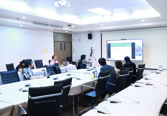 ภาพกิจกรรม  หลักสูตรวิทยาศาสตรบัณฑิต สาขาวิชาวิทยาการคอมพิวเตอร์ คณะวิทยาศาสตร์และเทคโนโลยี จัดกิจกรรมตรวจประเมินคุณภาพภายในตามเกณฑ์ AUN-QA หลักสูตรสาขาวิชาวิทยาการคอมพิวเตอร์