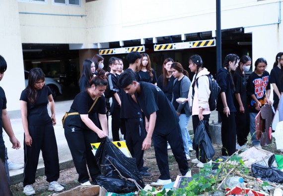 ภาพกิจกรรม  คณะวิทยาศาสตร์และเทคโนโลยีจัดกิจกรรม