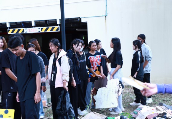 ภาพกิจกรรม  คณะวิทยาศาสตร์และเทคโนโลยีจัดกิจกรรม